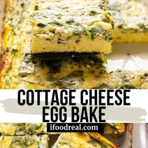 Cottage cheese egg bake