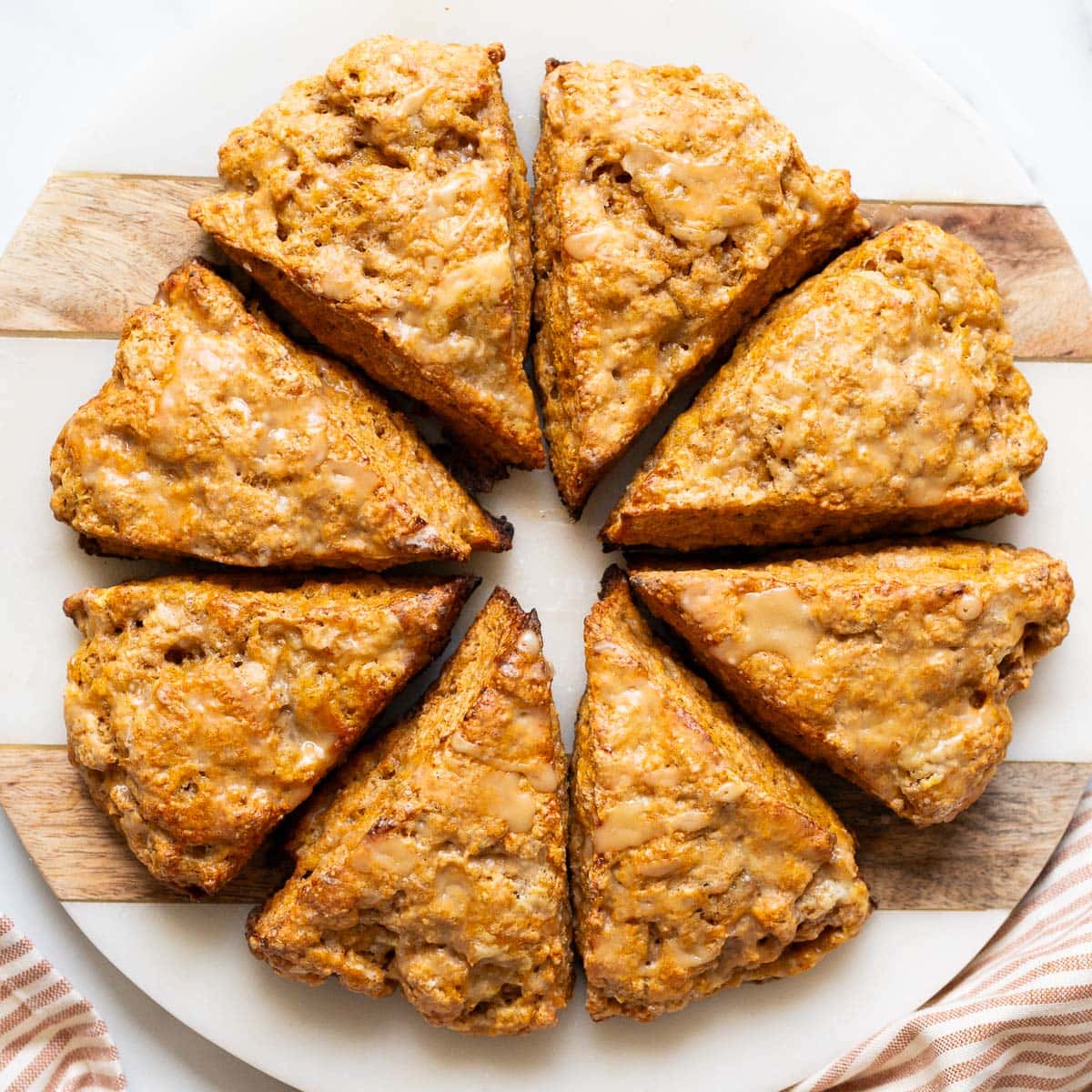 Pumpkin Cottage Cheese Scones