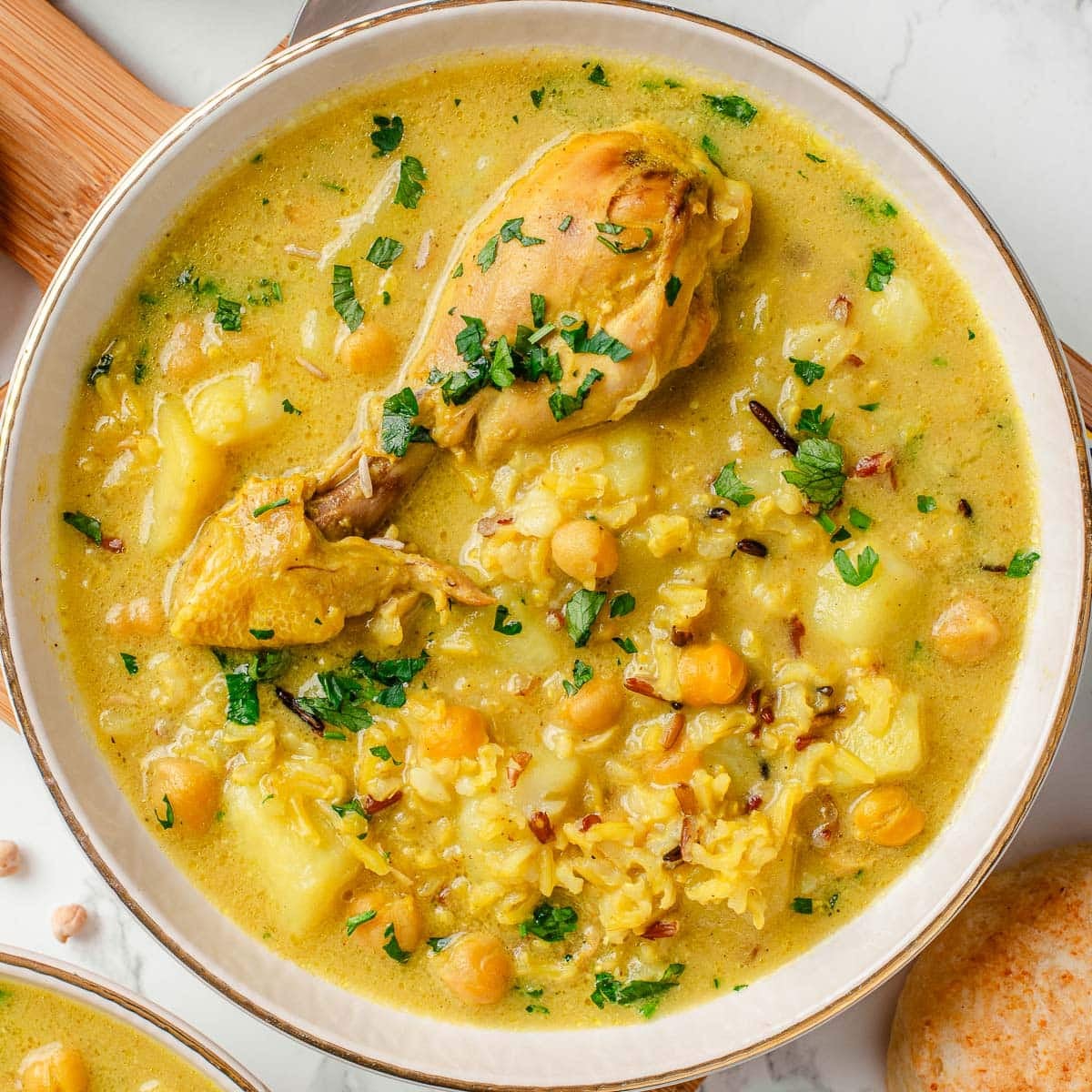 Coconut Curry Chicken Soup