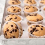 Kodiak cakes muffins on a platter.