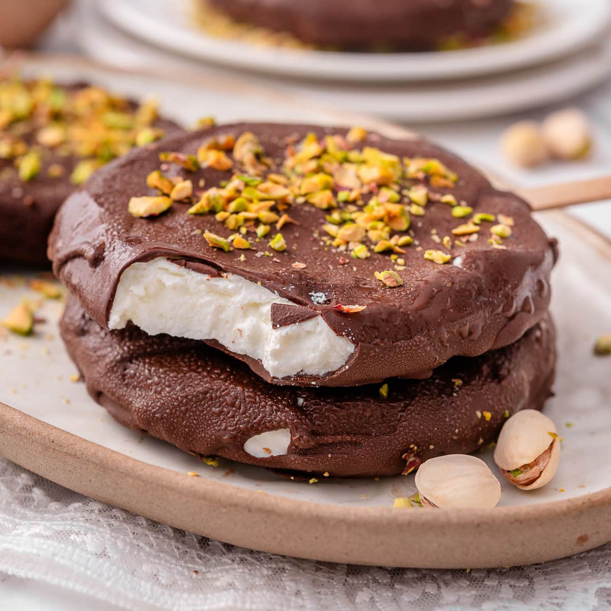 Greek Yogurt Ice Cream Bars