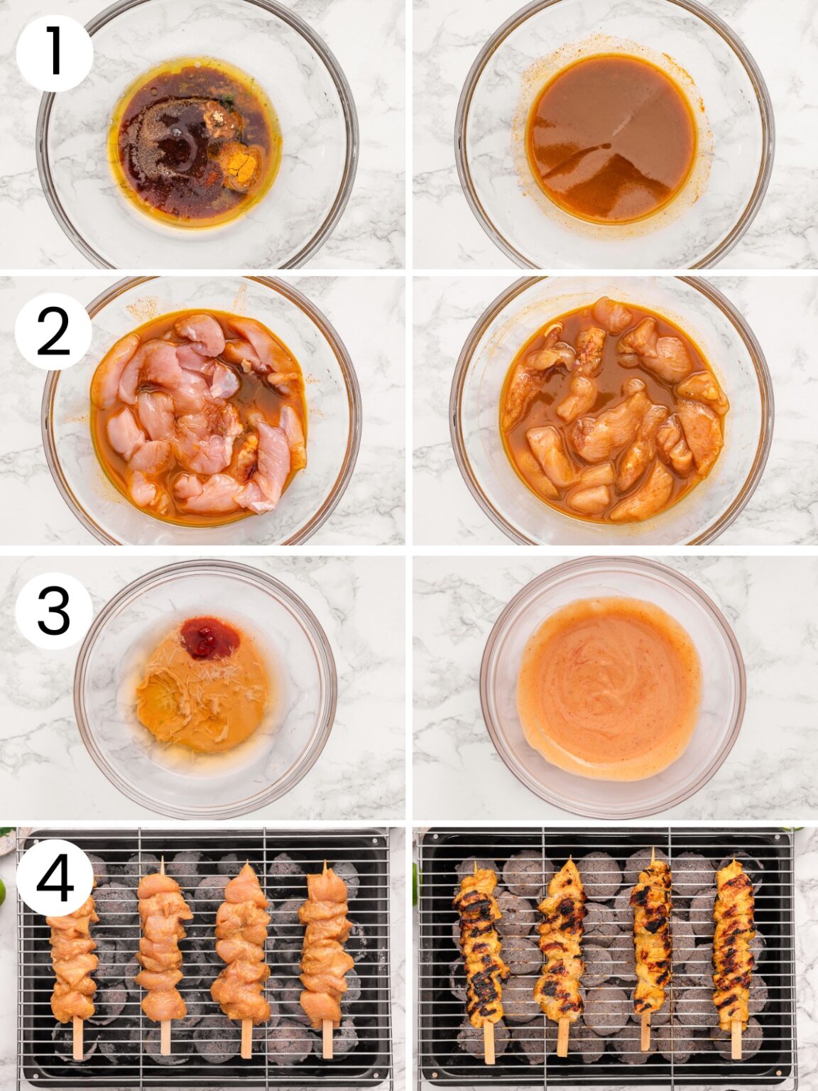 Chicken Satay Recipe (with Easy Peanut Sauce) - iFoodReal.com