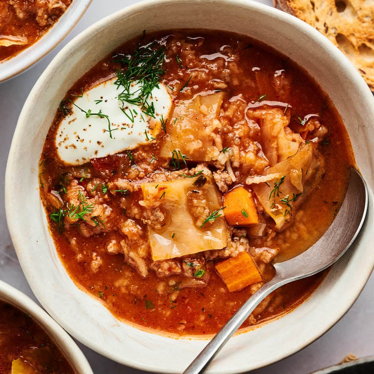 Cabbage Roll Soup