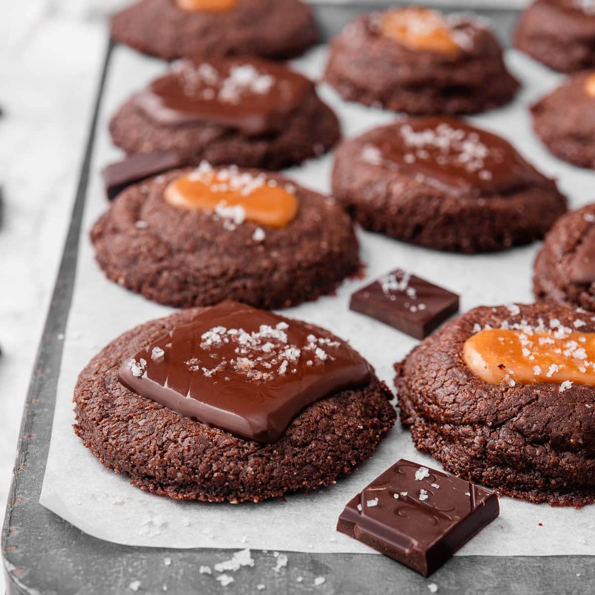 3 Ingredient Nutella Cookies