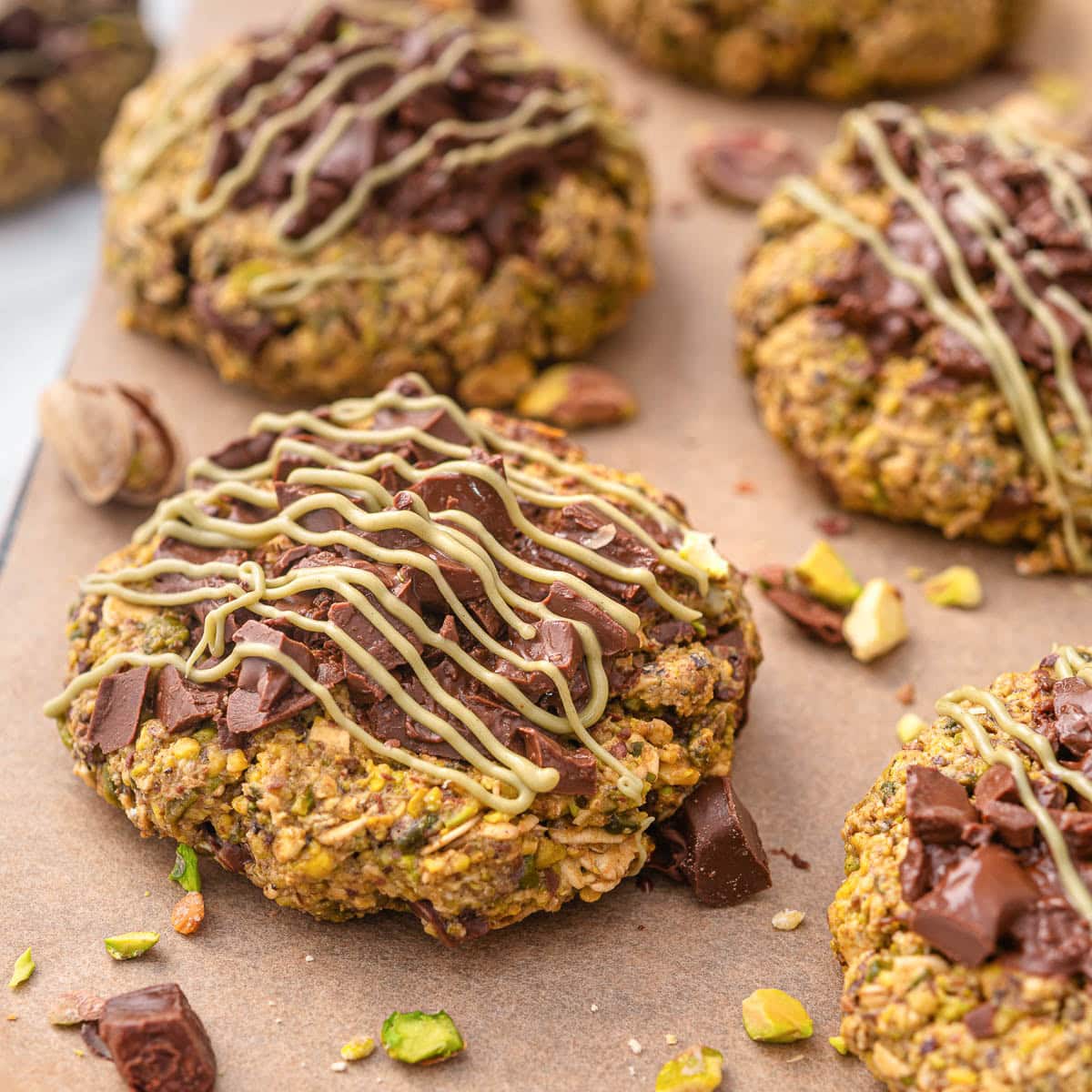 Oatmeal Pistachio Cookies