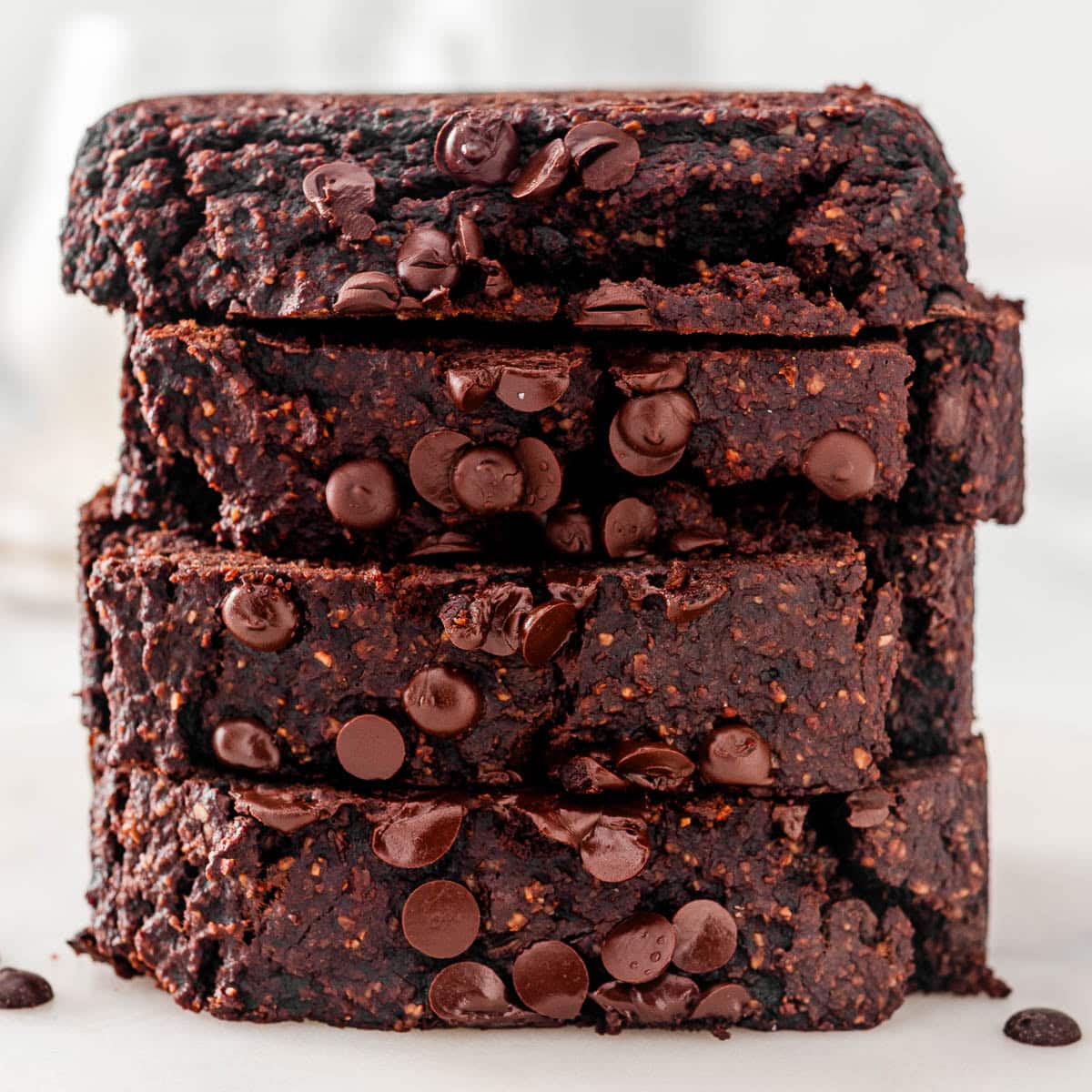 Healthy Chocolate Banana Bread