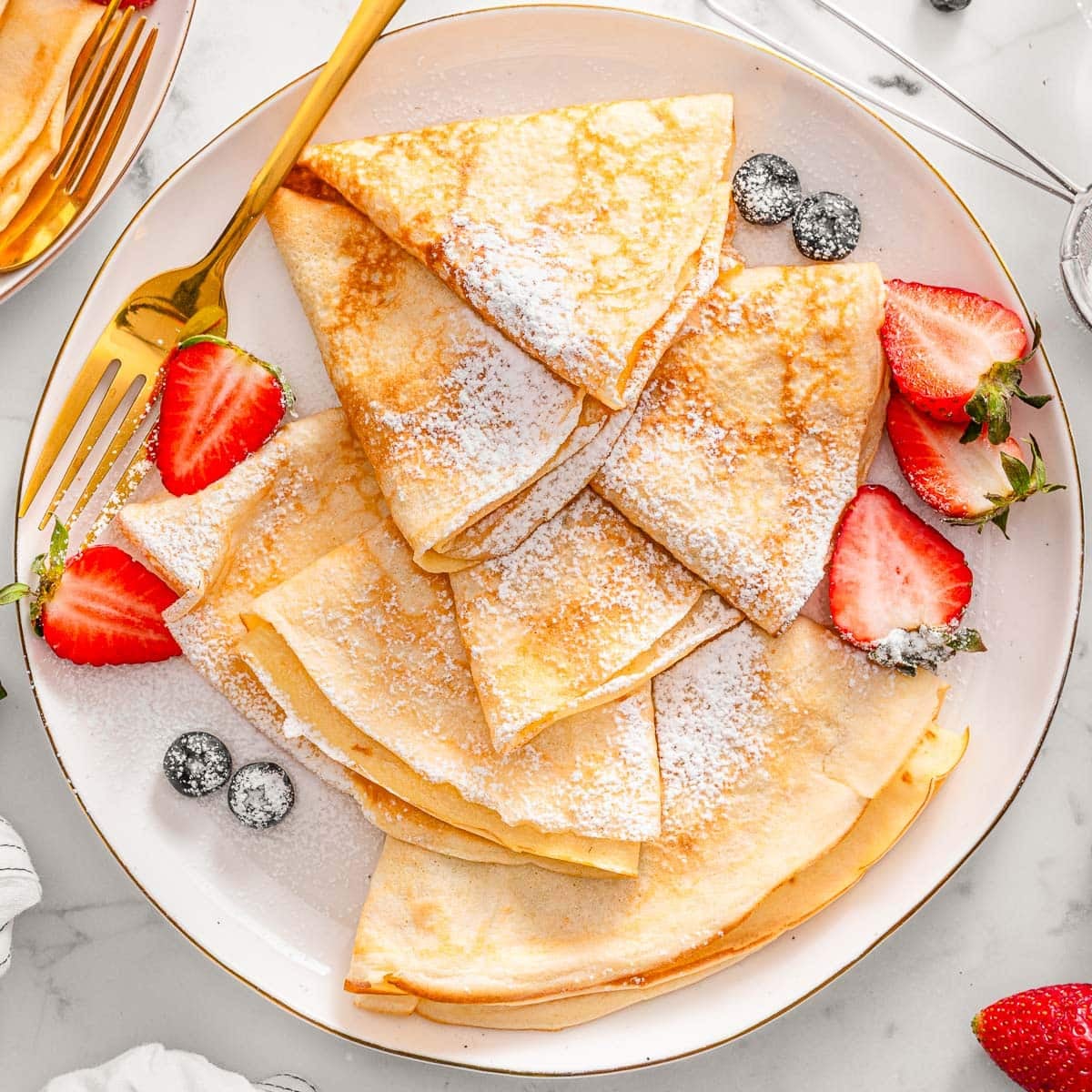Cottage Cheese Crepes